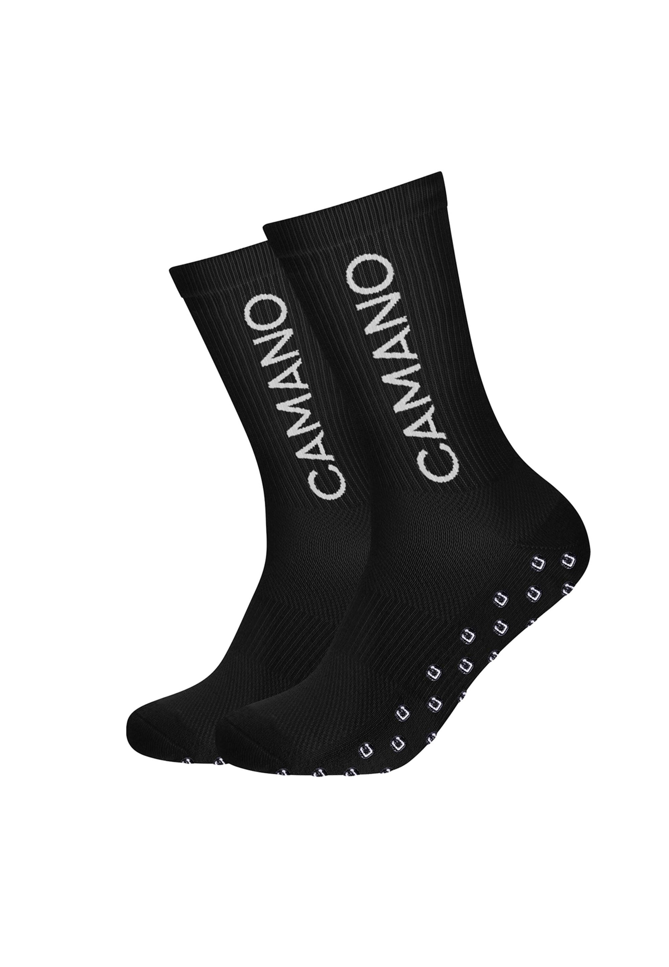 camano Sports socks in Black: front