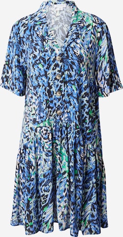 Warehouse Shirt dress in Blue: front