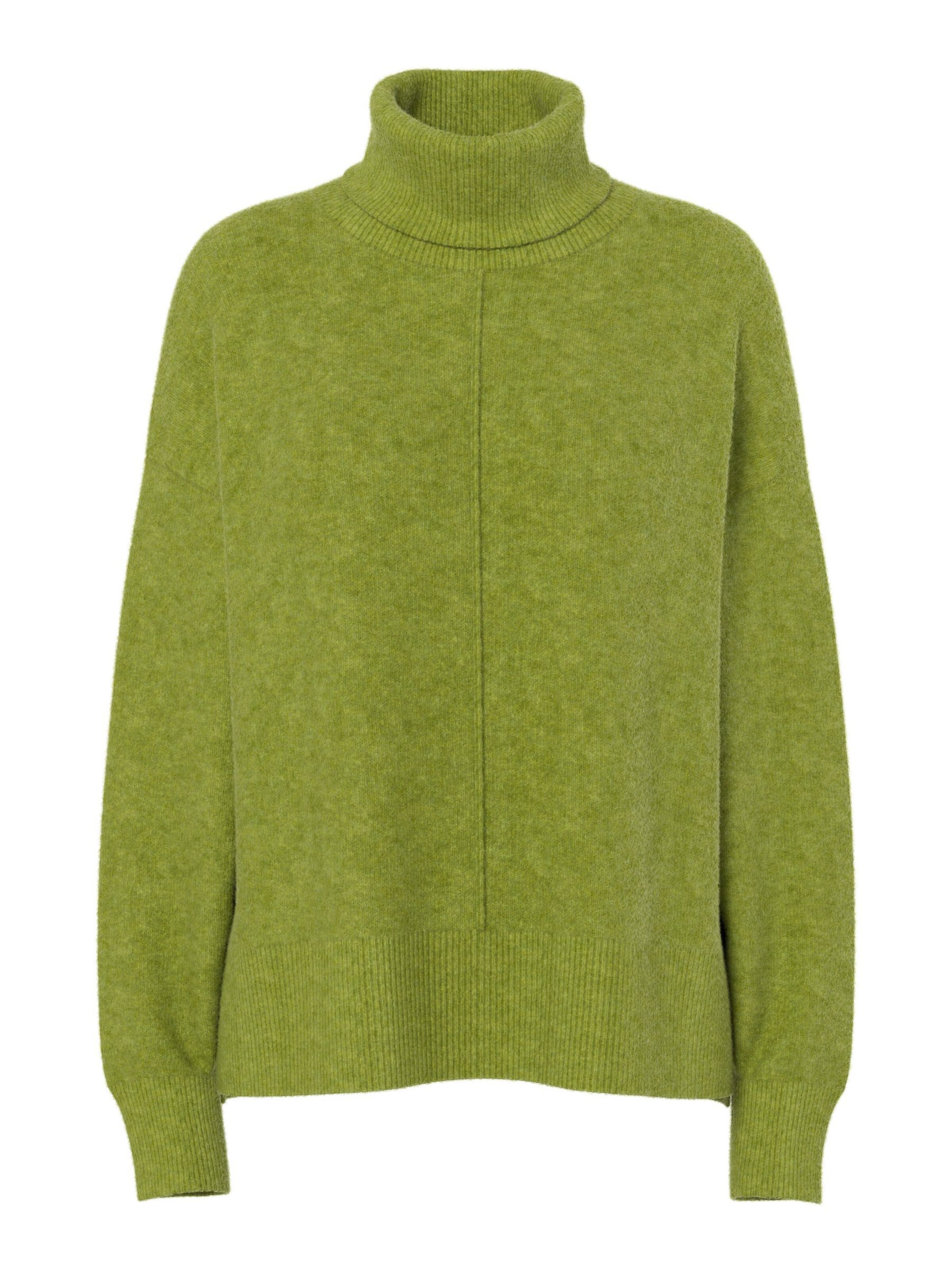 PIECES Sweater in Green: front
