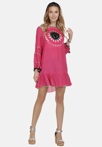 IZIA - Vestido de verão em rosa