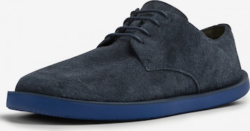 CAMPER Lace-Up Shoes 'Wagon' in Blue: front