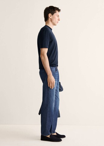 MANGO MAN Shirt 'Sun' in Blue