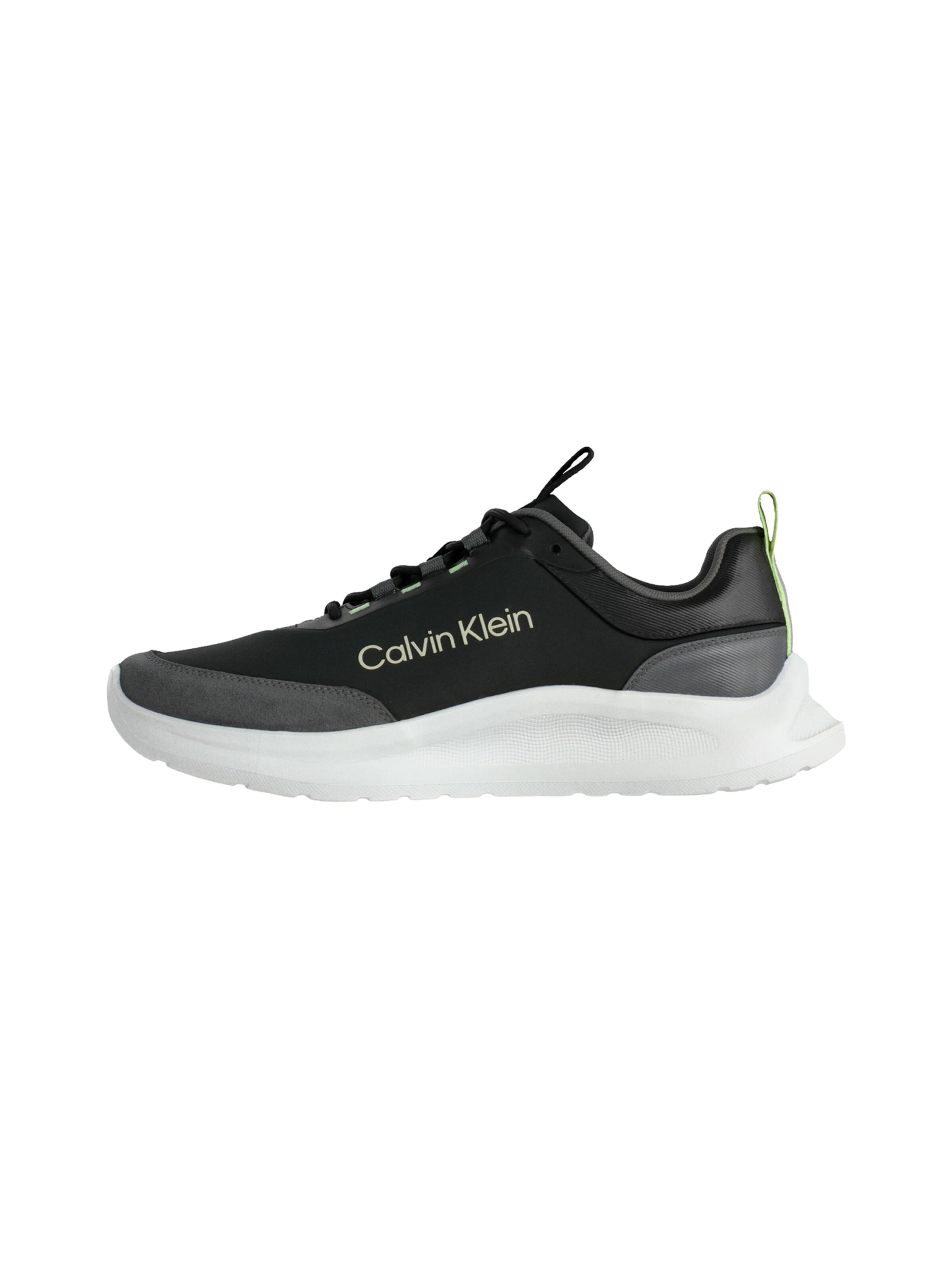 Sneaker bassa di Calvin Klein in nero: frontale