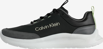 Sneaker bassa di Calvin Klein in nero: frontale