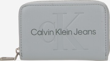 Calvin Klein Jeans Portemonnee in Blauw: voorkant