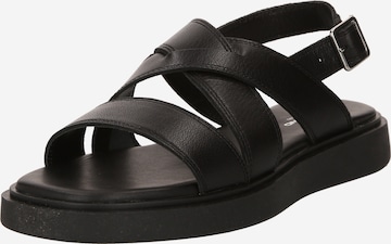 VAGABOND SHOEMAKERS Páskové sandály 'CONNIE' – černá: přední strana