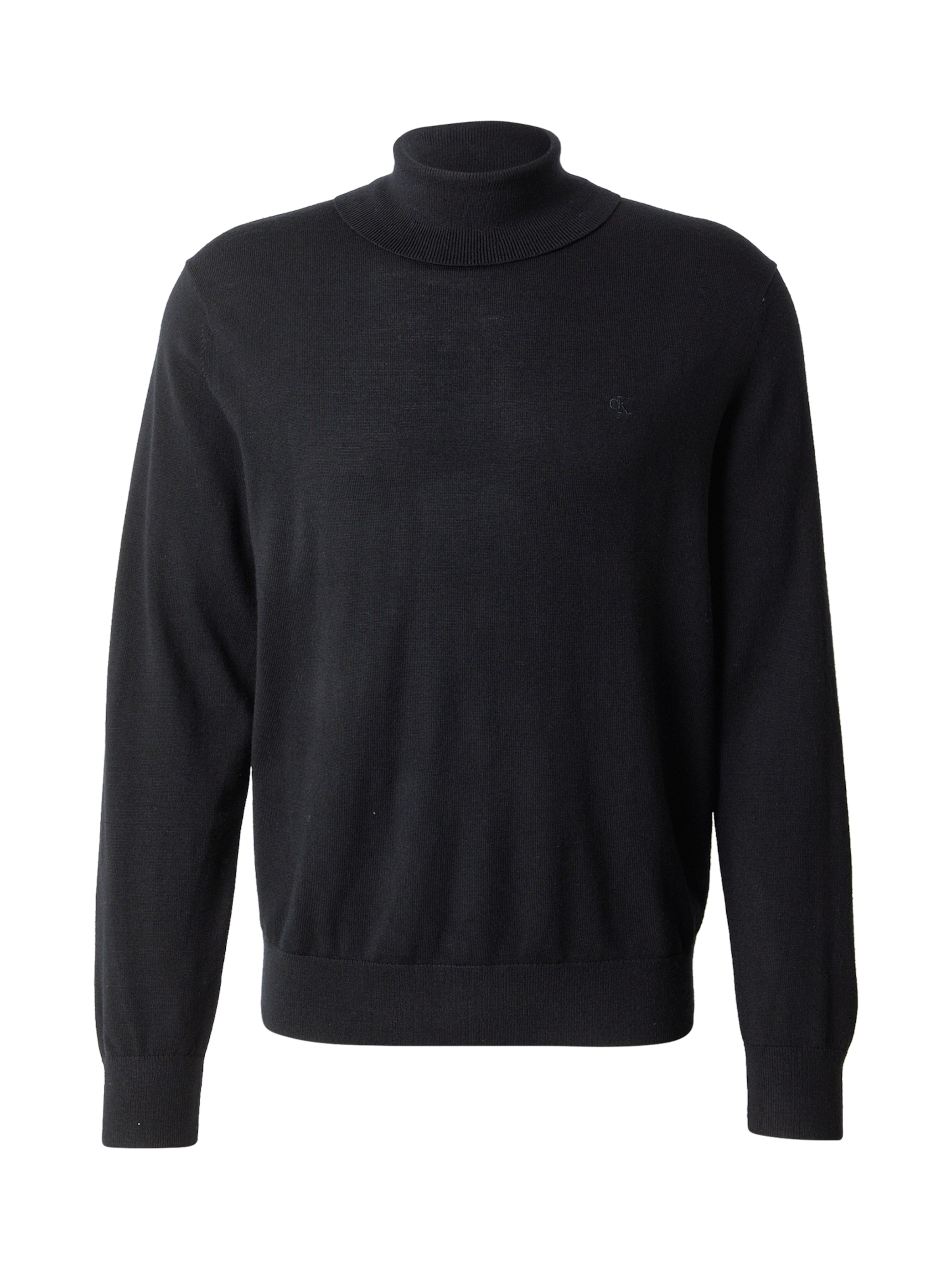 Calvin Klein Πουλόβερ σε μαύρο: μπροστά