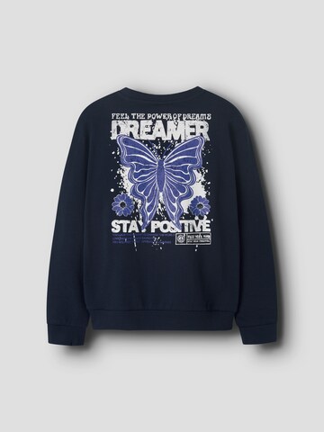 Sweat-shirt 'NKFVASACHA' NAME IT en bleu
