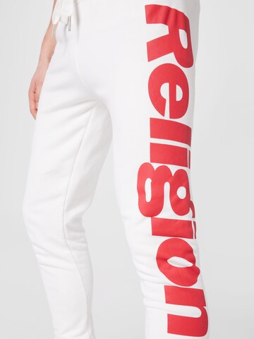 True Religion Zúžený Kalhoty – bílá