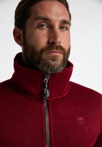 Schmuddelwedda Fleece Jacket in Red