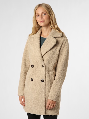 Soyaconcept Between-Seasons Coat 'Mukite 1' in Beige: front