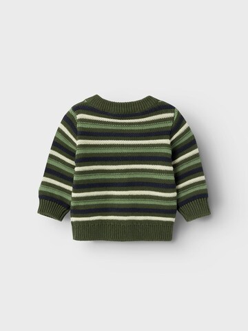 NAME IT Knit Cardigan 'KAMIKS' in Green