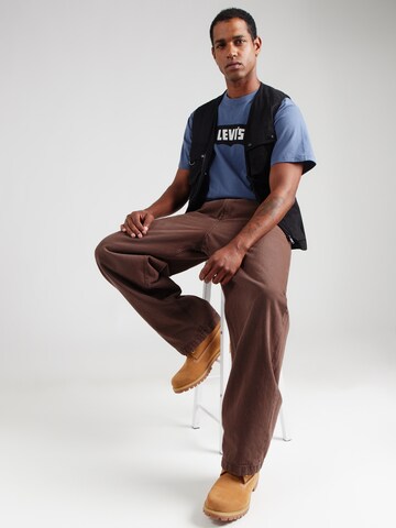 LEVI'S ® T-Shirt  'Vintage Batwing' in Blau