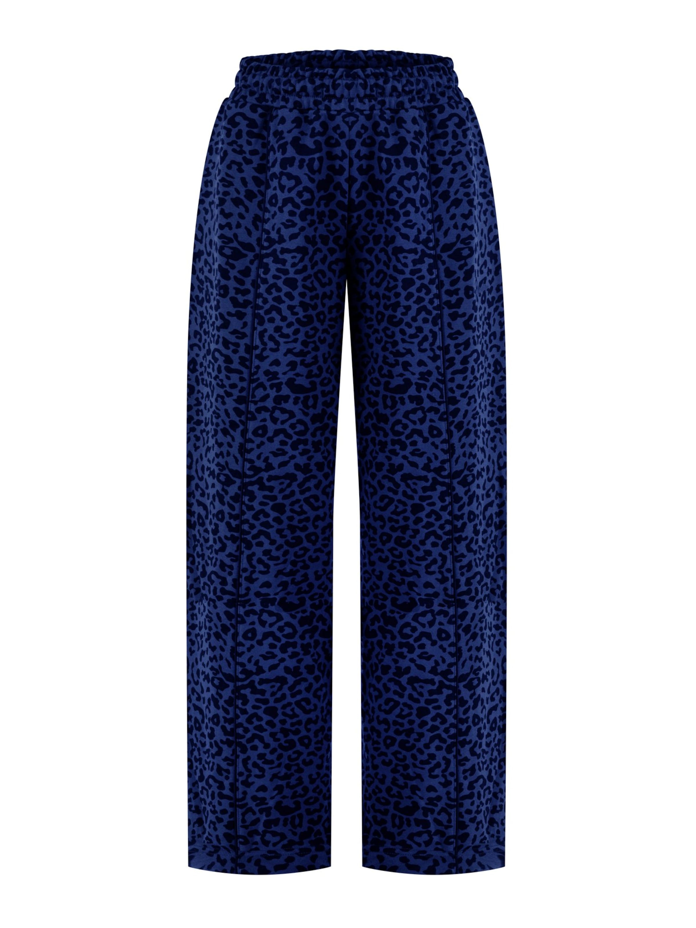 Loosefit Pantalon Smilodox en bleu : devant