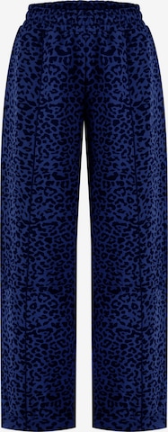 Pantalon Smilodox en bleu : devant