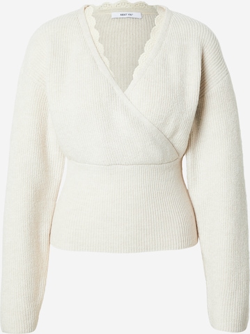 ABOUT YOU Sweater 'Reign' in White: front