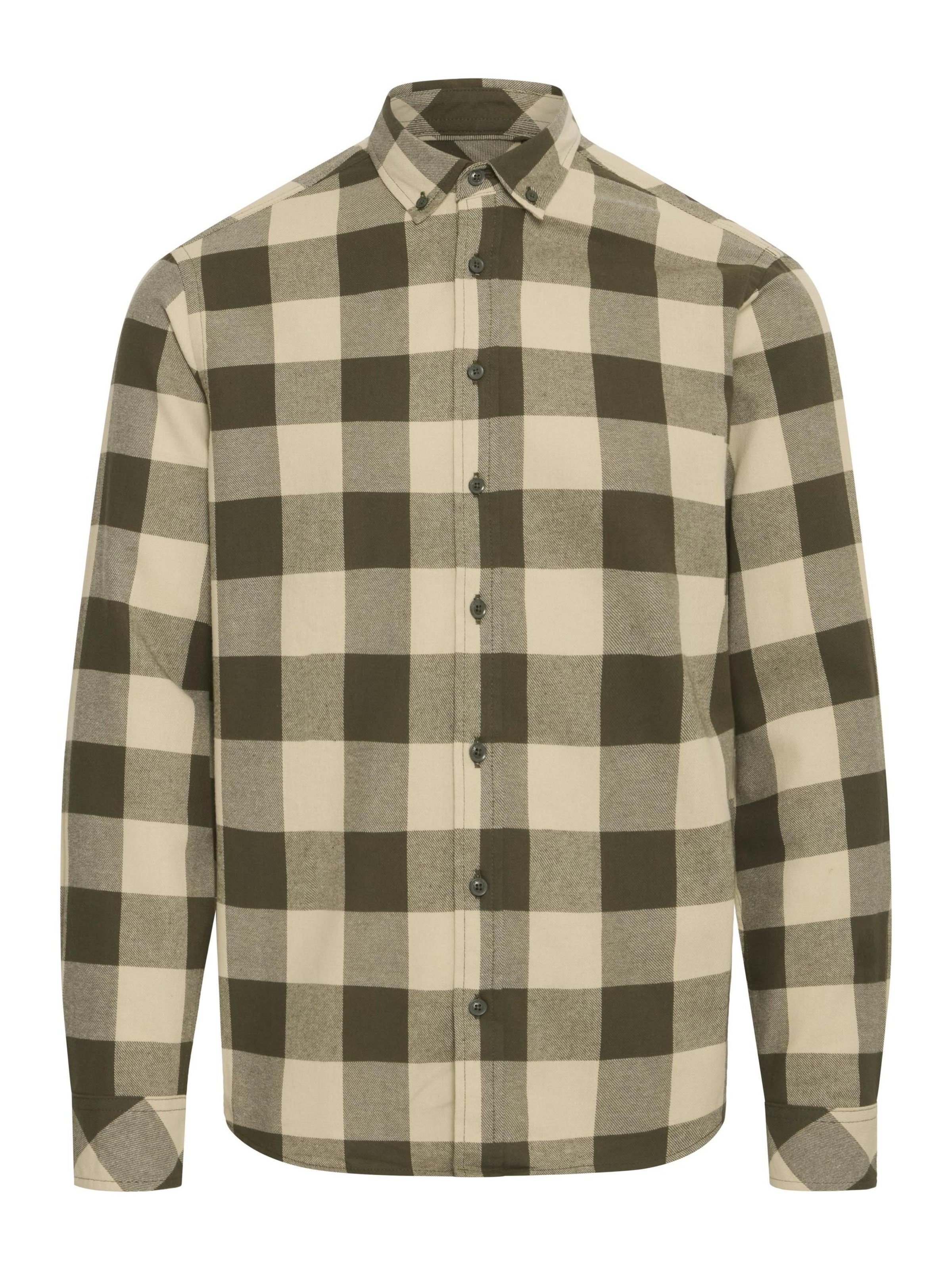 Regular fit Camicia 'BHBUSTER' di BLEND in verde: frontale