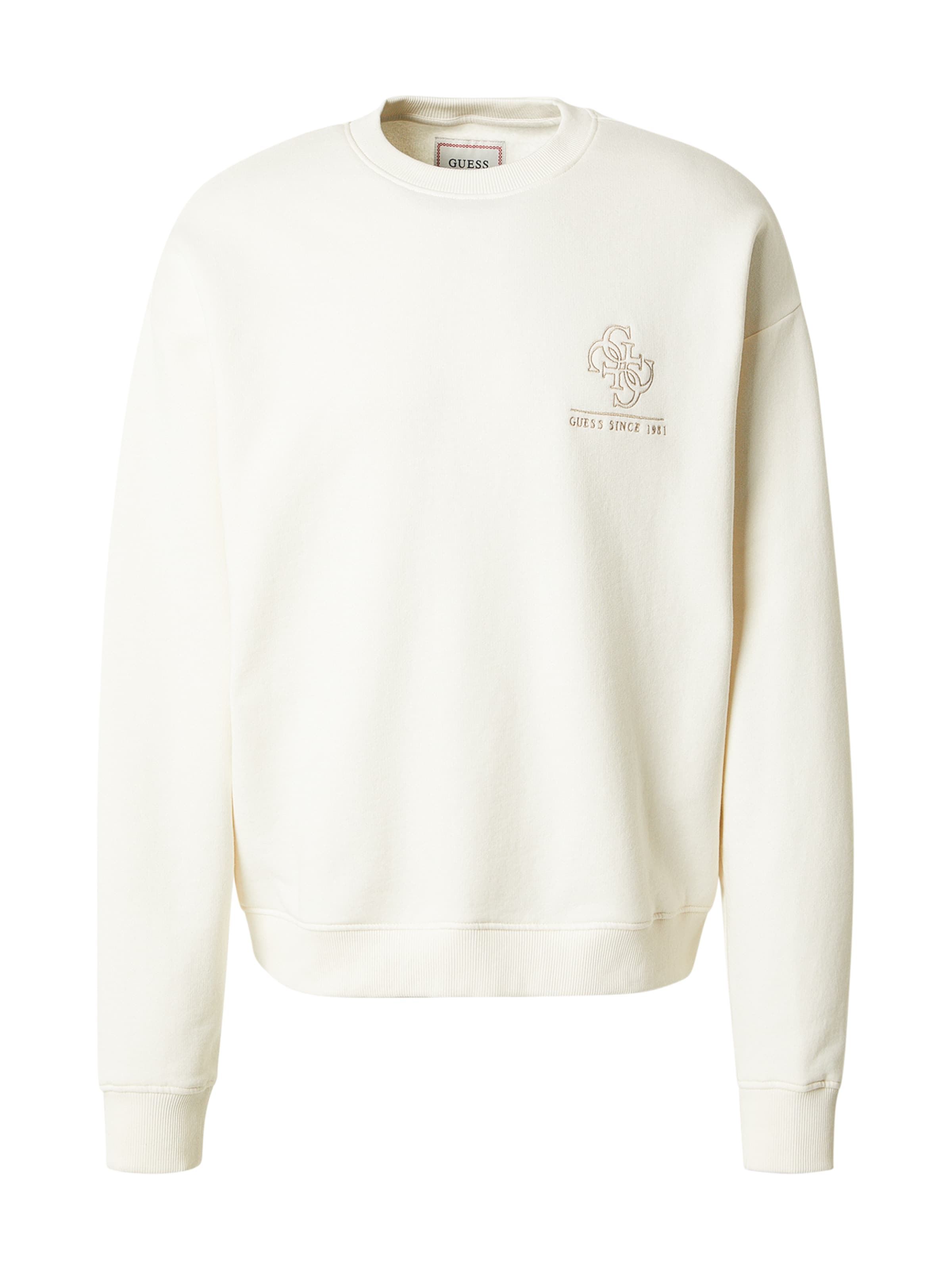 GUESS Majica | bela barva: sprednja stran