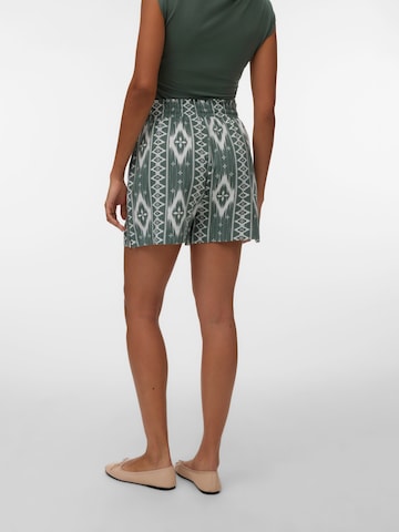 VERO MODA Loosefit Kalhoty 'VMMYMILO' – zelená