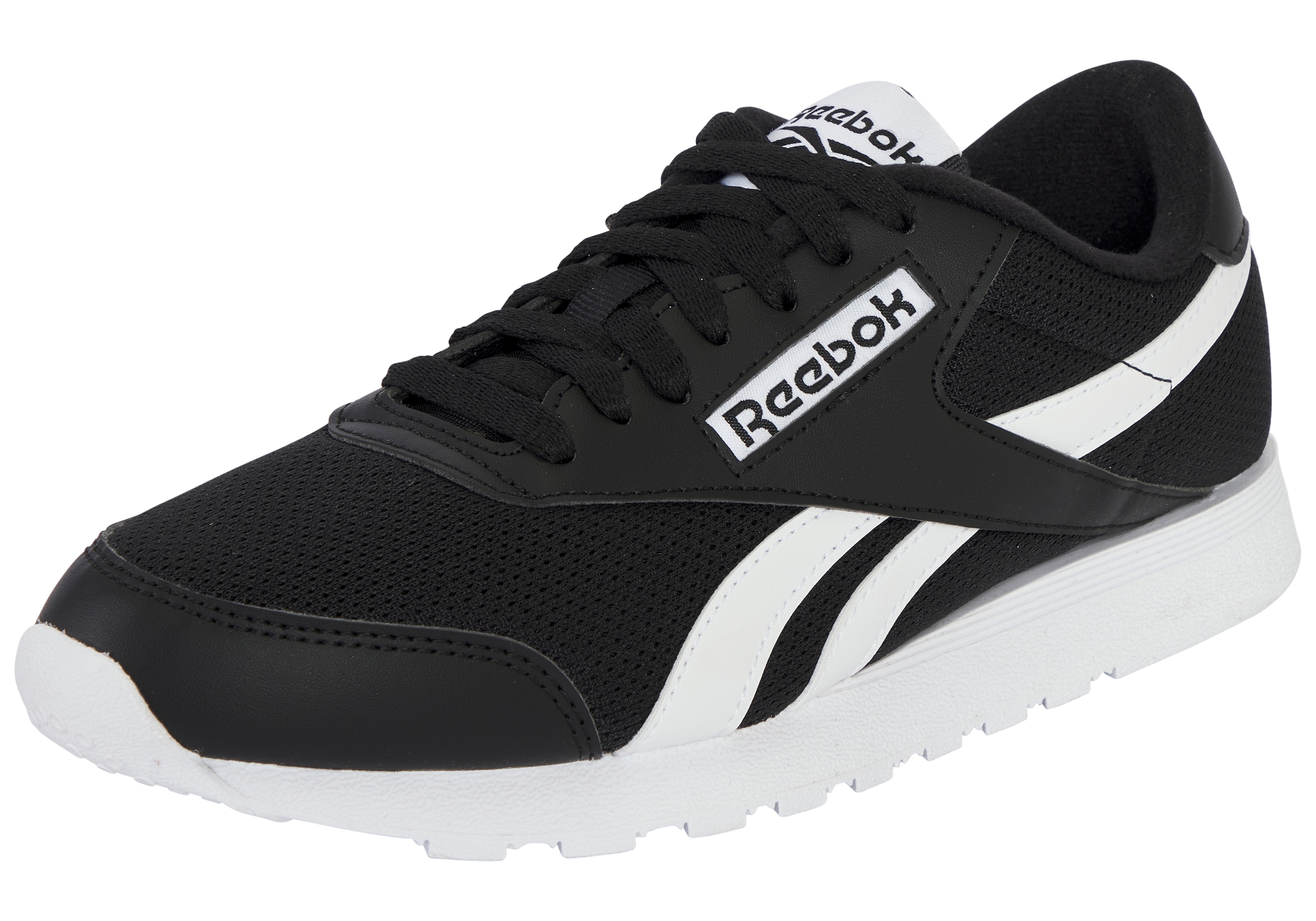 Reebok Sneakers in Black: front