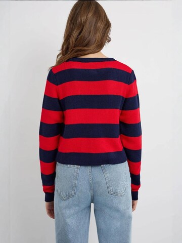 Hiccup Gebreid vest in Rood