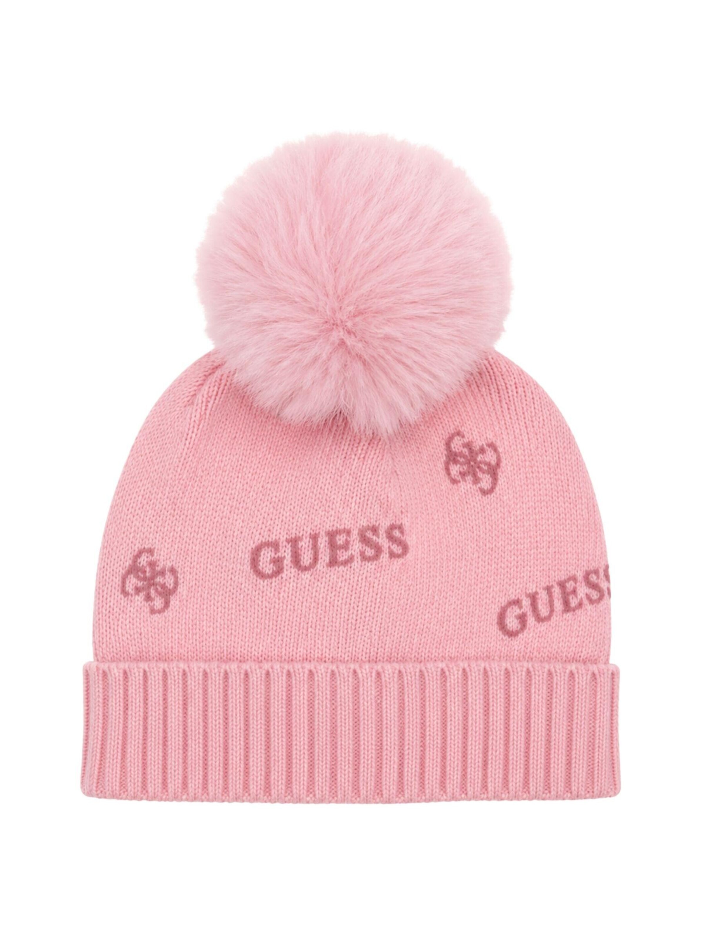 GUESS KIDS Mössa 'GUESS KIDS cappello CAPPELLO' i rosa: framsida