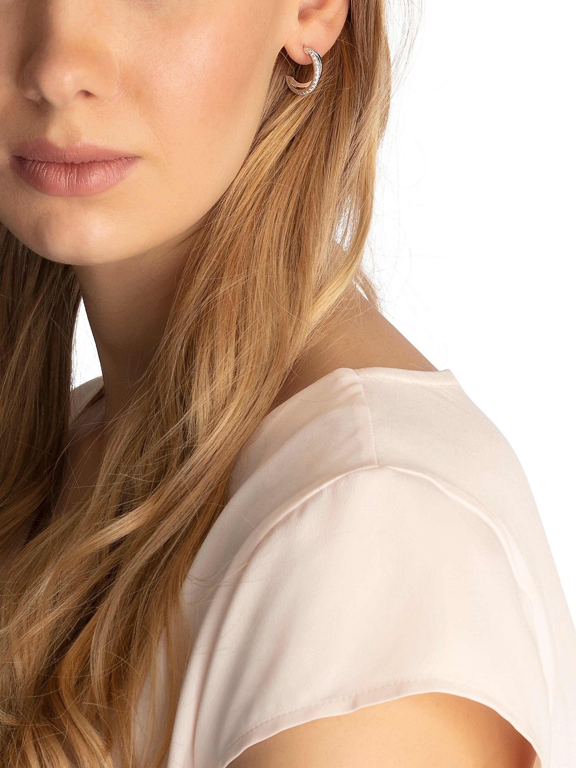 FAVS Ohrringe in Silber: Vorderseite