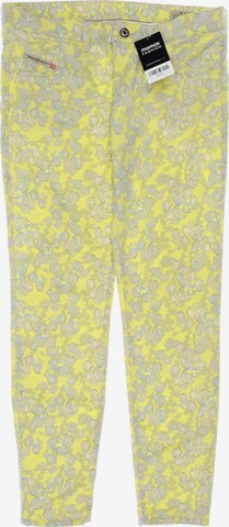 DIESEL Pants in L in Yellow: front
