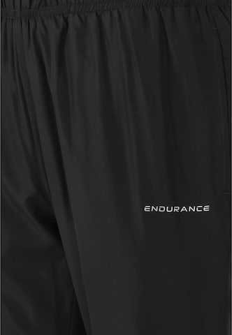 ENDURANCE Regular Workout Pants 'Senden' in Black