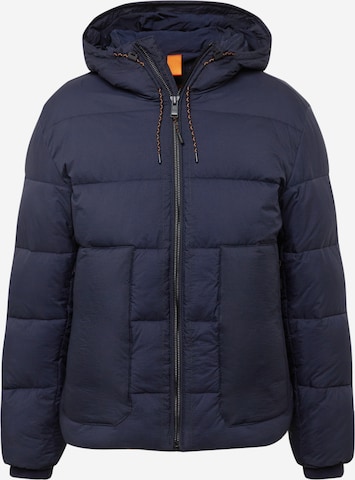 BOSS Orange Winter jacket 'Otello' in Blue: front