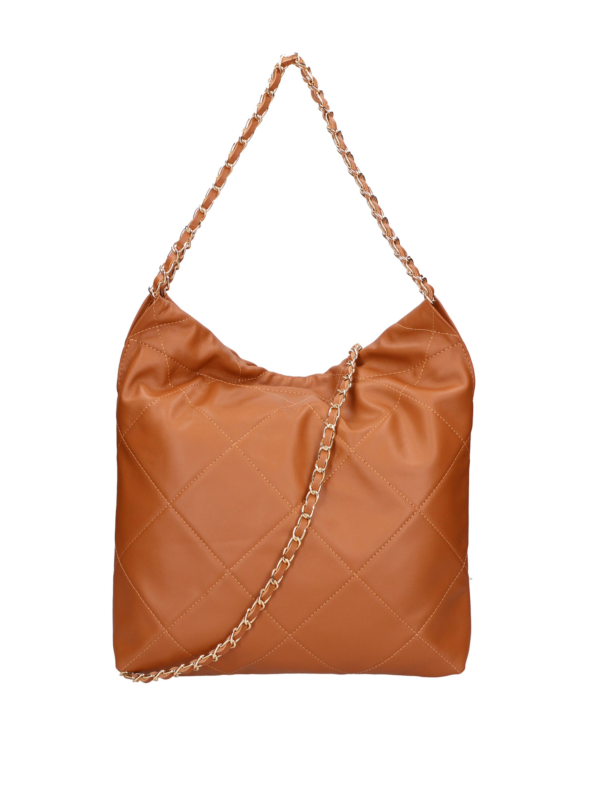 Sac bandoulière Gave Lux en marron : devant