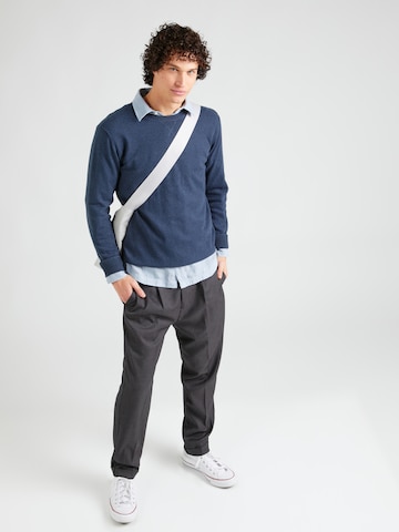 INDICODE JEANS Pullover 'Billy' in Blau