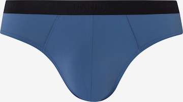 Hanro Slip ' Micro Touch ' in Blauw: voorkant