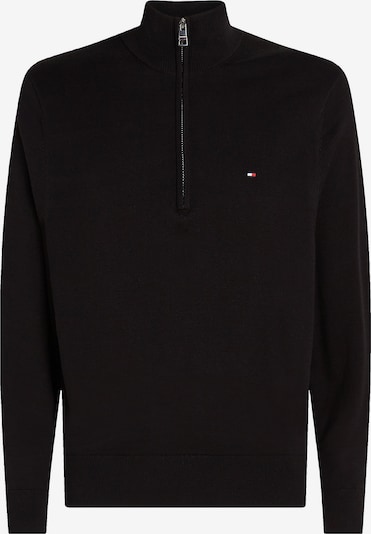 Megztinis 'ESSENTIAL' iš TOMMY HILFIGER, spalva – raudona / juoda / balta, Prekių apžvalga