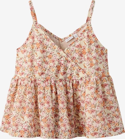 NAME IT Top in 122-128 in creme / orange / rosa / altrosa, Produktansicht
