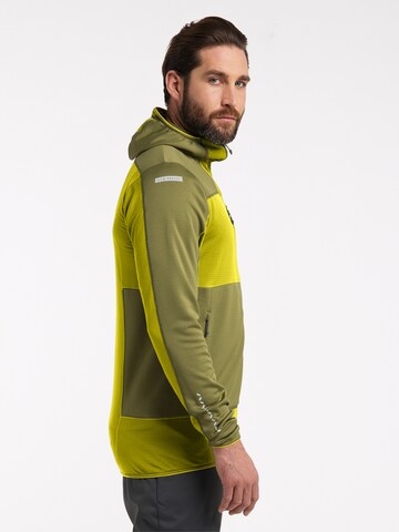 Haglöfs Athletic Fleece Jacket 'L.I.M Mid Fast' in Yellow