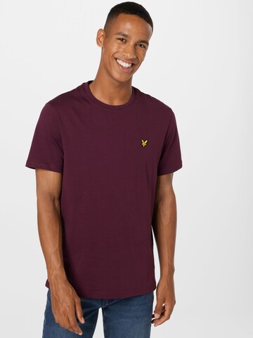 Lyle & Scott - Camiseta en rojo: frente