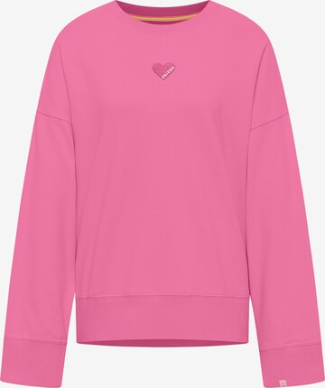 Frieda & Freddies NY Sweatshirt in Pink: front