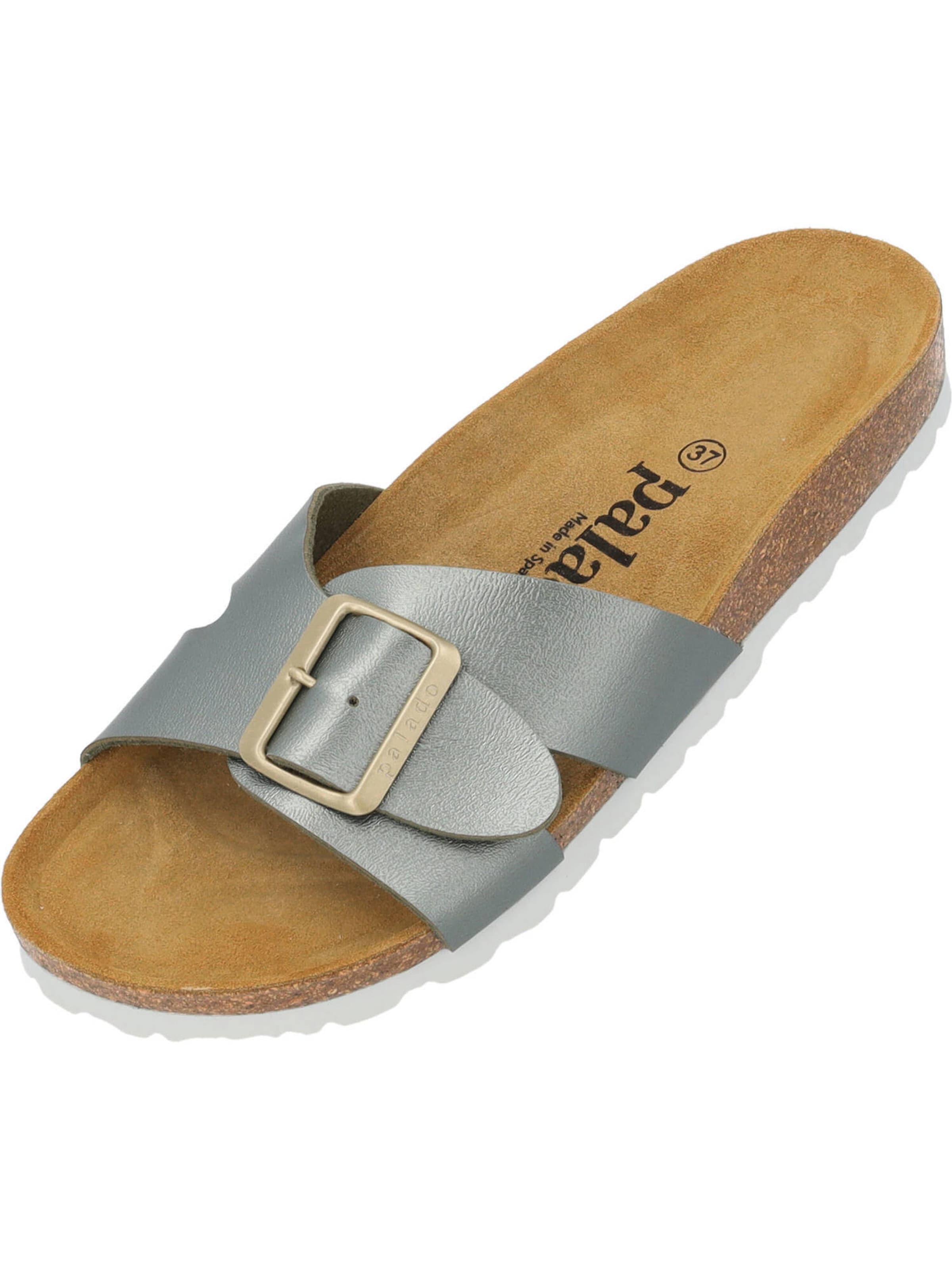 zaļš Palado Ādas čības 'Tinos ': no priekšpuses