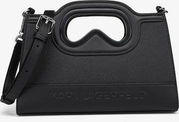 Sacs à main 'Aviator' Karl Lagerfeld en noir : devant