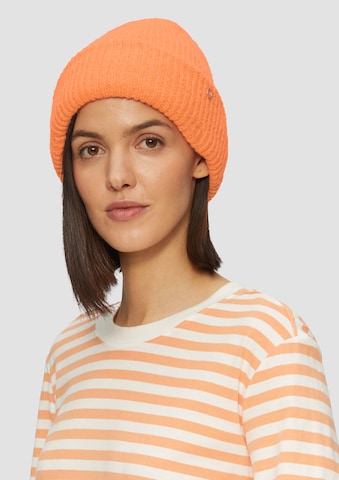 Bonnet s.Oliver en orange : devant
