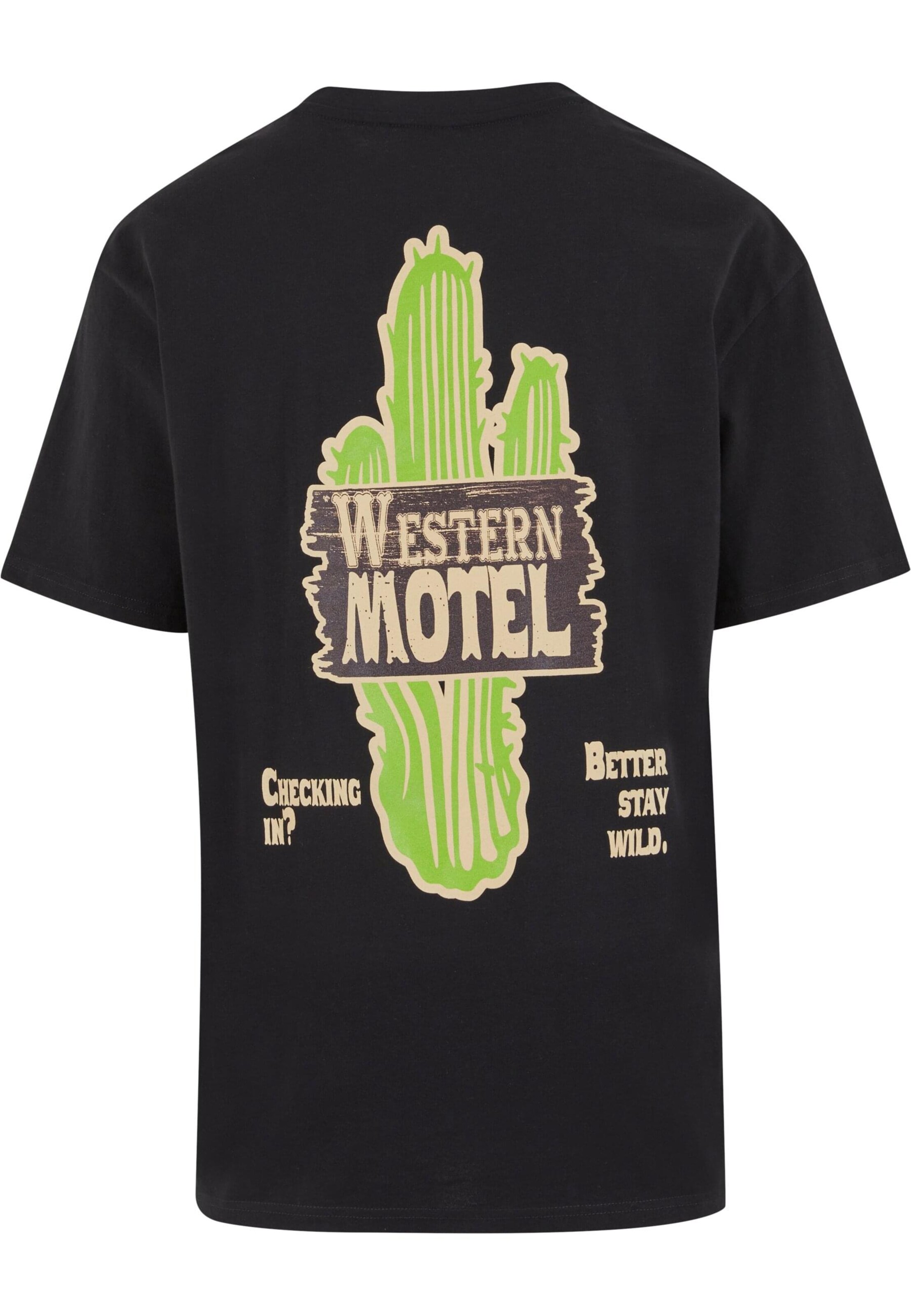 Maglietta 'Western Motel' di Lost Youth in nero