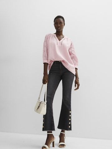 bonprix Tuniek in Roze: voorkant