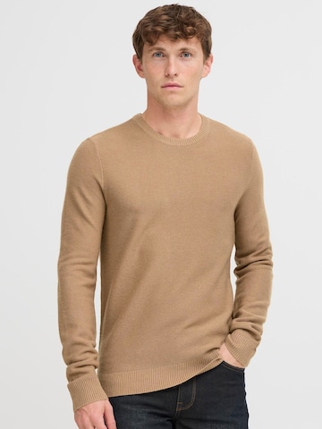 BLEND Strickpullover ' BHDANA ' in Braun