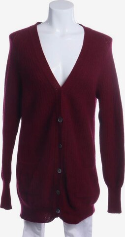 0039 Italy Sweater & Cardigan in M in Red: front