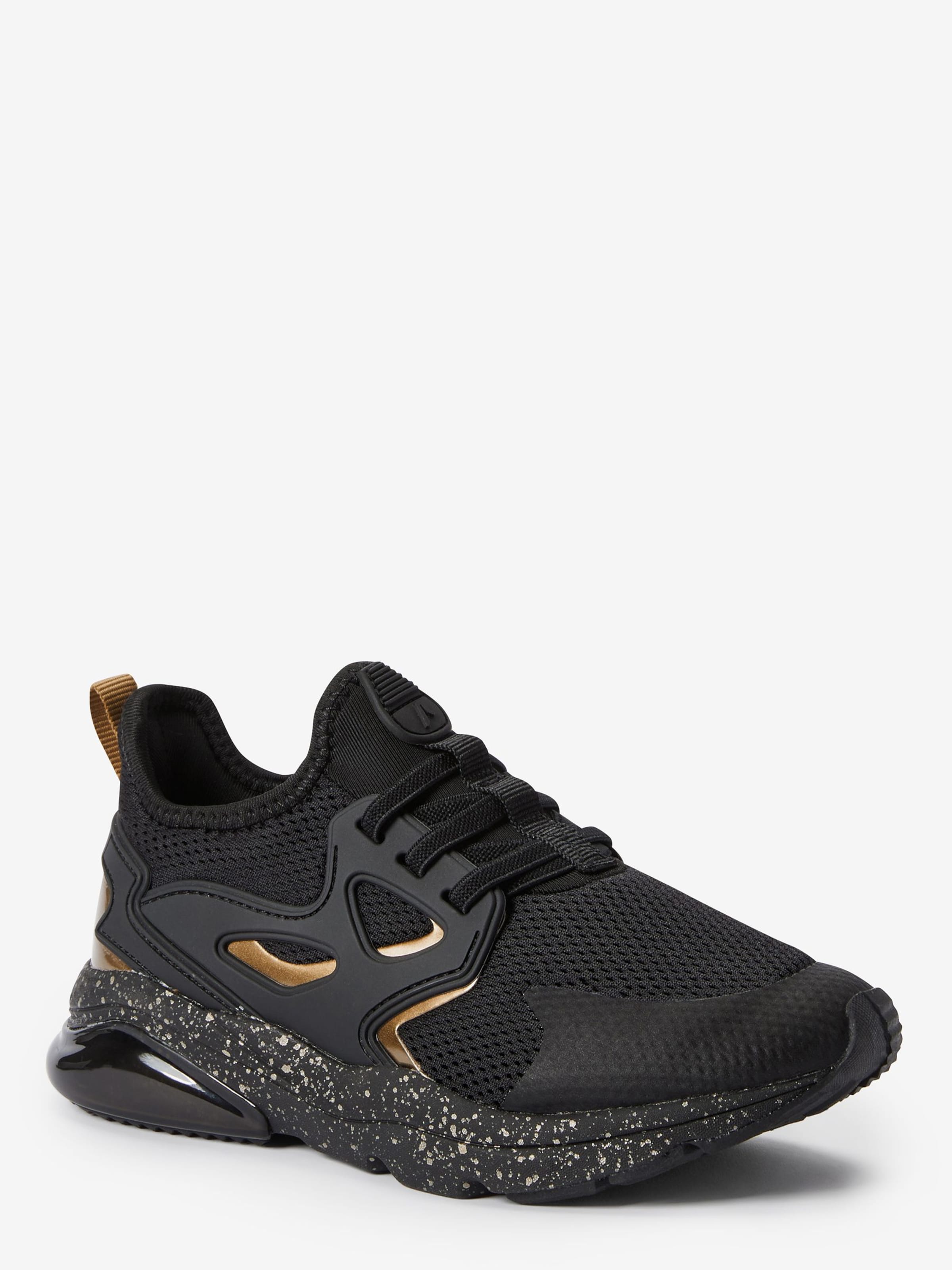 Next Trainers in Black: front