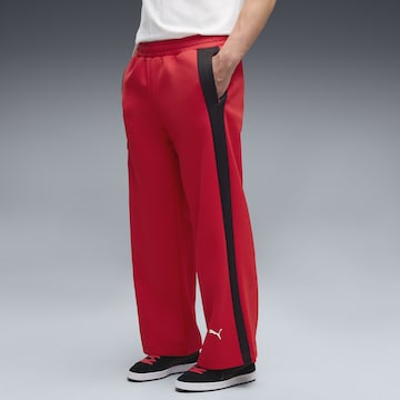 PUMA Regular Sportbroek 'Ferrari T7' in Rood