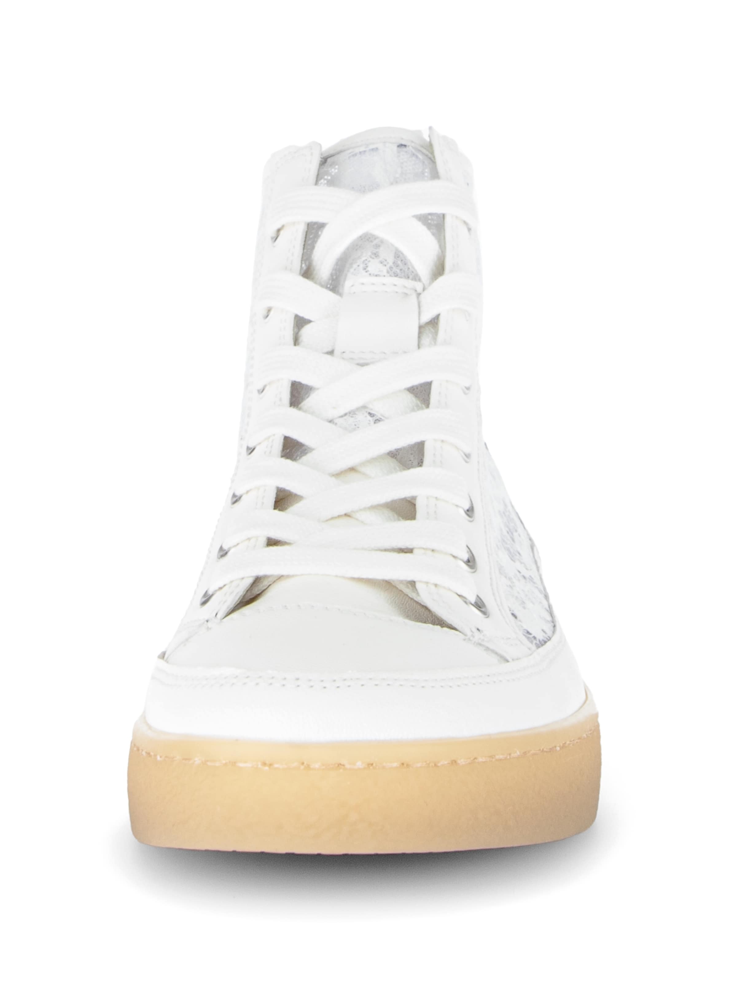 GABOR High-Top Sneakers in White