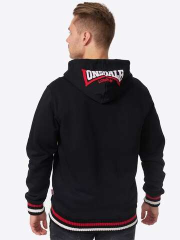 Veste de survêtement 'Lancaster' LONSDALE en noir