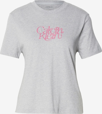 Calvin Klein JeansMajica - siva boja: prednji dio